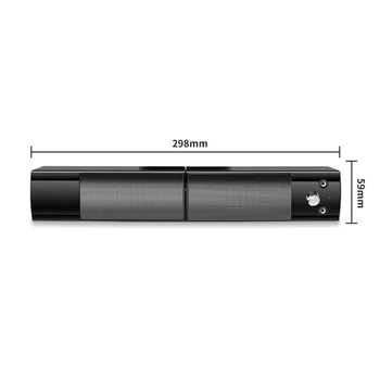 Hot V-117 USB Stalinio Kompiuterio Garsiakalbio-Stereo Garso Namų žemų dažnių garsiakalbis Mini Garsiakalbį su 3.5 mm o Prijungti DVD, TV, PC, Nešiojamas
