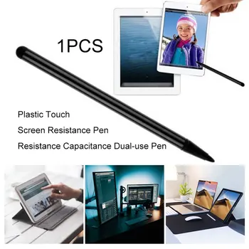 Plastikiniai Jutiklinio Ekrano Atsparumo Pieštuko Atsparumas Pen Mobiliųjų Telefonų Atsparumo Pen Atsparumas Talpa Dvejopo naudojimo Pen