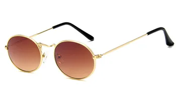 Eyesilove klasikinis apvalūs akiniai nuo saulės mados moterų, prabangos danga veidrodėliai saulės akiniai vyrai metalo sunglass gafas uv400 daug spalvų