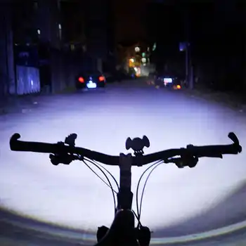 WasaFire Bike Bicycle Light 15000LM XML T6 LED Žibintuvėlis USB Įkrovimo priekinis žibintas Platus prožektorius Pasukti 360 Laipsnių Žibintas