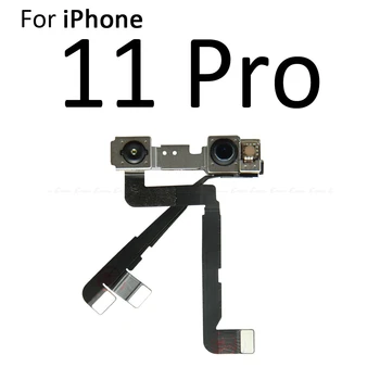 Priekyje Atsukta Kamera Kameros Objektyvo Šviesos, Artumo Jutiklis Flex Cable For iPhone 12 mini 11 Pro XR XS Max atsarginės Dalys