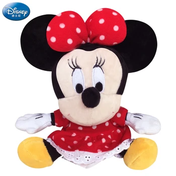 Disney 20CM Minnie Pliušinis Lėlės Pliušinis Žaislas Girl Anime Lėlės Anime Mickey Mouse Pliušinis Žaislas Kalėdų Dovana Animacinių filmų Personažus, SZZ046