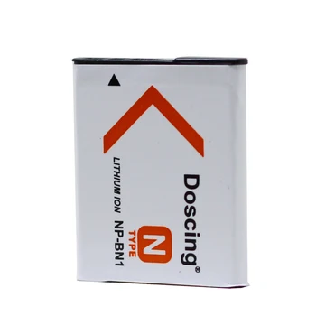 Doscing 2vnt bateria NP-BN1 np bn1 NPBN1 baterija + LCD USB Įkroviklis Sony DSC WX220 WX150 DSC-W380 W390 DSC-W320 W630 Fotoaparatas