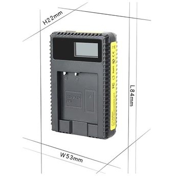 Doscing 2vnt bateria NP-BN1 np bn1 NPBN1 baterija + LCD USB Įkroviklis Sony DSC WX220 WX150 DSC-W380 W390 DSC-W320 W630 Fotoaparatas
