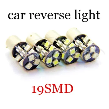 Geriausiai parduodamas 2 vnt 1157 19SMD balta 5050 LED Automobilių Šviesos Šaltinis lempa led automobilio lemputes Posūkio Signalo Išorės stovėjimo 12V