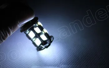 Geriausiai parduodamas 2 vnt 1157 19SMD balta 5050 LED Automobilių Šviesos Šaltinis lempa led automobilio lemputes Posūkio Signalo Išorės stovėjimo 12V