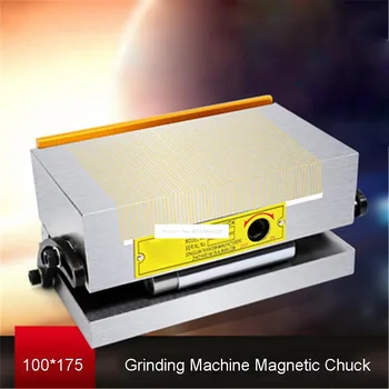 Didelio tikslumo Stiprios Magnetinės Jėgos Paviršiaus Šlifuoklis Nuolatinis Magnetinis Griebtuvas Šlifavimo Mašinos Disko Magnetinių Chuck (100*175)
