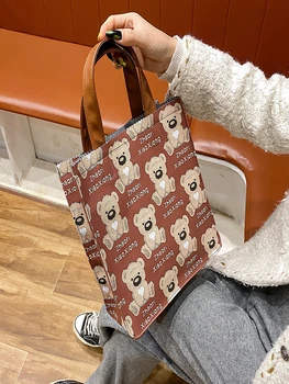 Mergina 2021 naujas didelės talpos universalus mama maišo vakarų stiliaus spausdinti nešiojamas krepšys mados