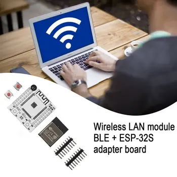 Praktinių ESP-WROOM-32 Wifi Di Wlan WS Modulis + ESP-32S ESP32 Adapteris Valdybos 2.54 mm Žingsnio ESP-32S ESP32 Adapteris Valdyba