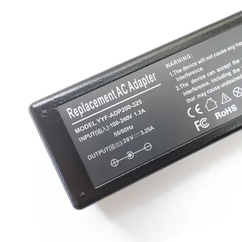 Naujas 65W AC Adapteris, Baterija, Įkroviklis, Maitinimo Laidas Lenovo Essential B460eA B460eL B460EAT PA-1650-56LC 36002066 20V 3.25 A