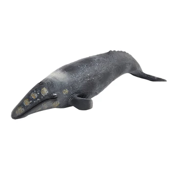 Modeliavimo Jūrų Gyvūnų Modelio Minkšta Guma, Balta Banginis Gyvūnų Ornamentais