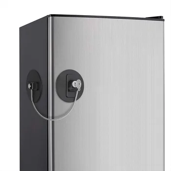 Šaldytuvas Užraktas 2 Pak Šaldiklio Durelių Užraktas Vaikų Saugos Kabineto Spyna, Šaldytuvas Stalčių Spintelė