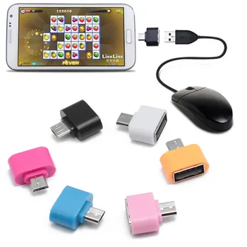 Mini Micro USB Į USB OTG Adapteris Keitiklis, Skirta 