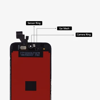 EFaith 10VNT/DAUG AAA Kokybės LCD Ekranas iPhone 5 5G LCD Ekranas skaitmeninis keitiklis Su Jutiklinio Ekrano Asamblėjos Nemokamai DHL