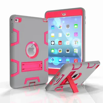 Tipo Sunkiųjų atsparus smūgiams Atramą Hibridas Robotas Case Cover for iPad MINI 1 2 3 4 5 2019 110PCS/DAUG