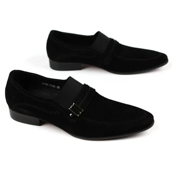 Vyrų verslo laisvalaikio bateliai pažymėjo tne Anglija matinis odos vyriški batai Slip-on oficialų batai