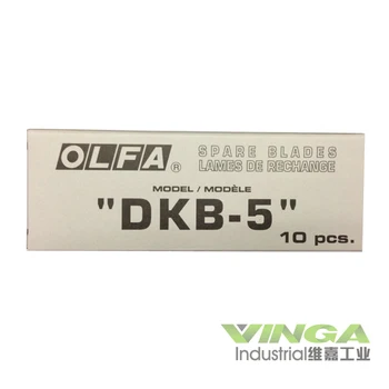 Pagamintas japonijoje OLFA DKB-5 5VNT Olfa Peilis OLFA Ersatzklinge 30 DKB5 Grafik Folie Cutter Klebefolie 0.38 MM, 9MM