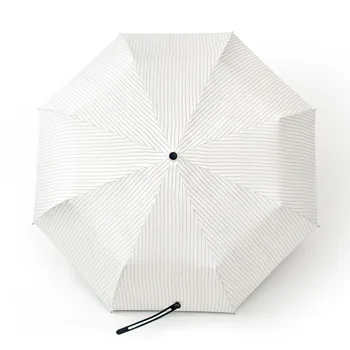 Visiškai automatinis skėtis moterų veidrodėliai lietaus ir saulės dvejopo naudojimo skėtis nuo saulės, skėtis paprastas studentas skėtis