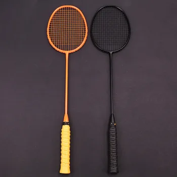 Profesionalus Galingas Mini Pataikyti Plotas Badmintono Raketės Stygų 28Lbs Ultra Light 4U Badmintono Visas Anglies Raketės Raketės Greitis