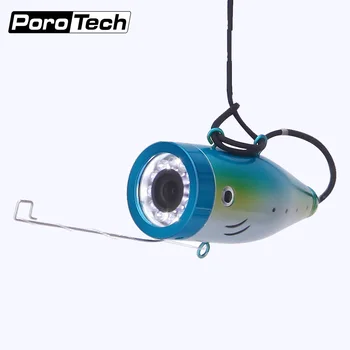 IP68 Vandeniui Metalo Korpusas 12 Baltas LED Povandeninės Žūklės Kamera su Aukštos Kokybės Specialus Kabelis,antikorozinės/cold/tempimo