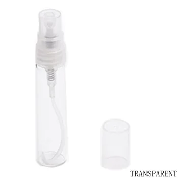 Mini Mielas Stiklo 5ml Kvepalai Butelis Su Purkštuvu Tuščias Parfum Atveju Su Spalvinga Kelionės 7.9*1.4 cm