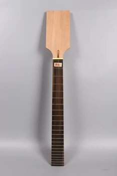 Elektrinė gitara kaklo 7 string raudonmedžio pagamintas mediena, Raudonmedžio 22 nervintis 25.5 colių Nebaigtų Aukštos kokybės gitara dalis priedų