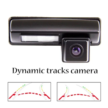 HD Automobilio Galinio vaizdo Atbuline Kamera skirta LEXUS IS200/IS300 RX350/330/300 ES330 HS250H RX400H Dinaminis Pėdsakų stovėjimo galinė vaizdo kamera