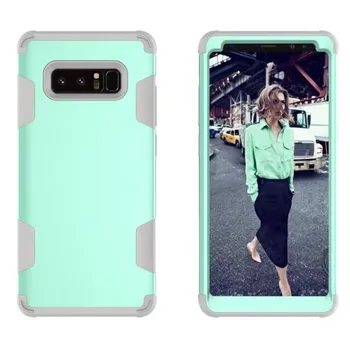 Naujas 2018 lašas atspari smūgiams atsparių spalvos nukentėjo spalvų mobilusis telefonas, su apsaugine danga Samsung note8 gražus mados telefono apvalkalas