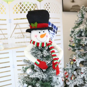 Besegad Mielas Kalėdų Eglutė Rėžtuvės Sniego Senio Elnių Hugger Xmas Tree Top Ornamentu Namų Dekoracijas Šalies Prekių Žaislas