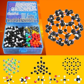 Išplėsta versija cheminė molekulinė struktūra modelis vidurinės mokyklos chemijos eksperimento įranga
