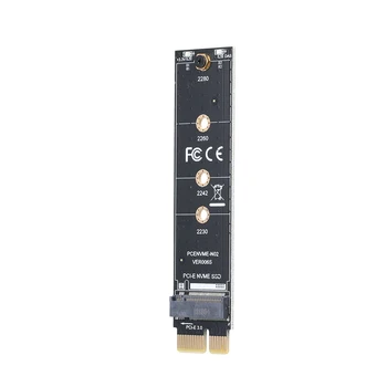 PCI-E NVME M. 2 Adapterio plokštę SSD Kortelių Skaitytuvas Paramos 2230/2242/2260/2280