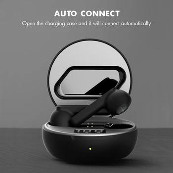 Belaidės Ausinės Ausinės Bluetooth 5.0 TWS Hifi Ausines Mažas Bass Ausinių su Galios Ekranas Touch Kontrolės Ausies Nustatymo