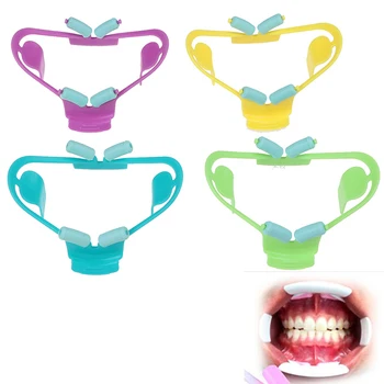 1Pc 3D Burnos, Dantų Burnos Atidarytuvas Intraoral Skruosto Daugkartinio naudojimo Lūpų Susitraukimo Prop Suaugusiųjų Ortodontinis Profesionali Burnos Priežiūros Priemonės gražus