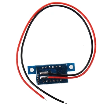 Mini Raudonas LED Digital Voltmeter Volt Skaitiklio Skydelis 3.3-30 V
