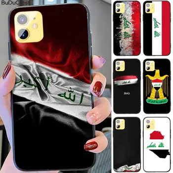 Diseny Irako Irako Vėliava, Telefono dėklas Skirtas iphone 11 12 Mini Pro Max X XS MAX 6 6s 7 8 Plius 5 5S 5SE XR SE2020