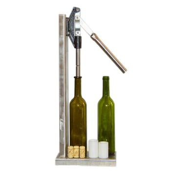 Nerūdijančio plieno rankinė kamštienos plug mašina vyno butelis prijungti sandarinimo mašina