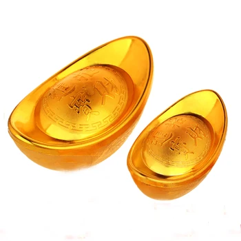 2vnt vidutinės formos Plastiko tuščią batų formos aukso luito už saldainių dėžutė&candy jar namų dekoracijos