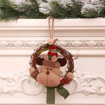 Mielas Kabinti Kalėdų Medžio Lėlės Maža Santa Sniego Elnių Pakabučiai Žaislas Kalėdų Puošybos Festivalis Pakabukas Dovana Navidad 2019