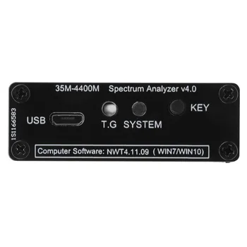 Spektro Analizatorius, USB 35-4400M Signalo Šaltinio Galios Matuoklis RF dažninį Juoda Analizės Įrankis Stebėjimo Šaltinio Modulis Gražus