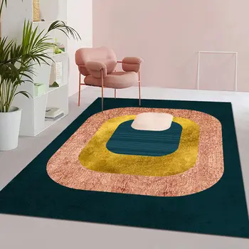 Ins, modernus minimalistinio stiliaus kilimas kambarį kavos staliukas, antklodė, miegamasis kambarys Šiaurės antklodė didelio ploto namų