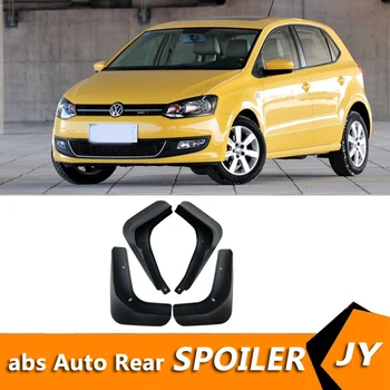 Volkswagen Polo 2011-2013 Mudflaps Splash Apsaugai Priekiniai Su spalva ir galiniai Purvo Atvartu Purvasargių Sparnas Modifikuotą specialiųjų