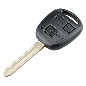 Automobilio Smart Remote Key 2 Mygtukai 4C Chip Automobilio Raktas Fob Tinka Toyota Corolla 2001-2007 304MHZ