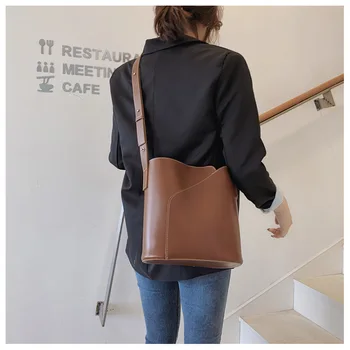 Nemokamas pristatymas moterų 2020 naujas didelės talpos rankinė moterims krepšys krepšys nuotraukos ir mama, mada, retro pečių maišą