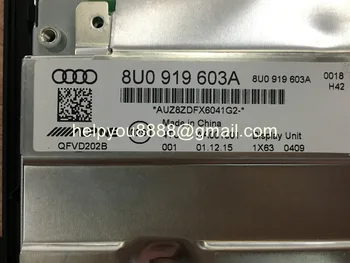 8U0919603A 8U0 919 603A Originalo A+ klasės 6.5 colių LCD Ekraną, kad Audi Q3 A1 A3 Automobilių GPS Navigacijos Sistema