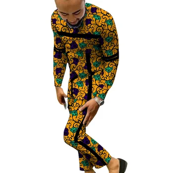 Afrikos Mados Juodos Juostelės Kratinys Dizaino vyriški Kostiumai Senatorius Stiliaus Vyrų Komplektus Vestuves Drabužiai