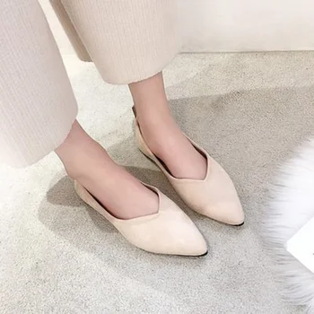 Moterų butas batai 2019 m. pavasarį ir rudenį naujų non-slip kvėpuojantis laukinių taško korėjos versija nustatyti moterų batai