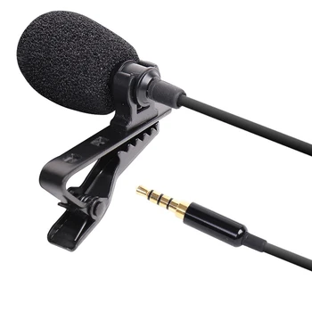 Lavalier Microphone Įvairiakryptė Kondensatoriaus Mikrofonas 