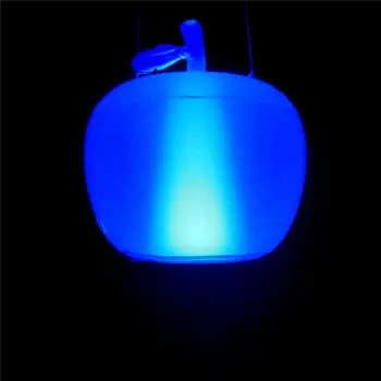 16 Spalvų LED PVC Pripučiamas Kamuolys/Avokado Formos Kraštovaizdžio Šviesos Kabinti Gargen Žibintų Nuotolinio Valdymo Vandeniui Baseinas Šviesos