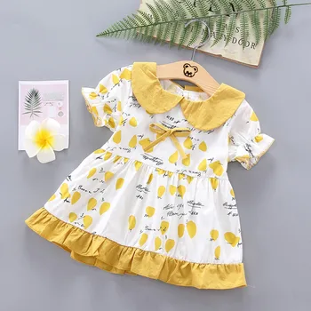Suknelės Bamblys Baby Vaikų Mergaičių Raukiniai Ruched Lankas Letter Spausdinimo Suknelė Princesė Suknelės платье 2021 нарядные