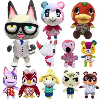 2020New atvykimo 20cm Gyvūnų Animacinių filmų Kirtimo Pliušinis Žaislas vaikams, kūdikio gimtadienio dovana Jingjiang Lėlės KK isabelle pliušiniai žaislai